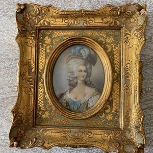 Antique French MARSEILLES IMCO FRENCH BAROQUE FRAM